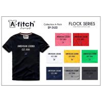ราคา A-FITCH Supersoft T-Shirt SP-2433 เสื้อยืด คอกลม สกรีนกำมะหยี่ ลายสวย ผ้านุ่ม สวมใส่สบาย (21202416131)