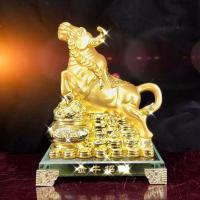 ราคา พร้อมส่งวัวทอง ปีฉลู 12ราศีปีวัว ของขวัญตกแต่งบ้าง 12ปีนักษัตร โมเดลวัว สัญลักษณ์ปีฉลู ยืนบนถุงทองและกองทองตุ๊กตาวัว (11526366383)