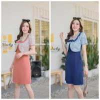 ราคา เดรสทำงาน ชุดทำงาน เดรสแฟชั่น ป้ายnuchy ชุดคุณครู เดรสสาวออฟฟิต (19870528144)