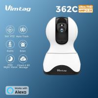 ราคา กล้องวงจรปิด 360 องศา VIMTAG 4MP HD IP Camera IR Night Vision Auto Track Baby Monitor Smart Cam WIFI (27203879449)