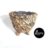 ราคา เบียก้า 2 สี กระถางแคคตัส / กระถางไม้อวบน้ํา งานแฮนด์เมด 100% (29416390915)