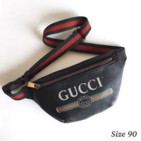 ราคา ใหม่ของแท้ ถูกที่สุด ของแท้ 100% Gucci Print Small Belt Bag (28921670823)
