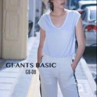 ราคา เสื้อยืดคอยูวีแขนเต่อ สีขาว มือ 1 ป้าย GI-ANTS ห้อย (6539005130)