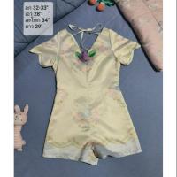 ราคา จั๊มสูทขาสั้น ไซส์ s ป้าย something (5329697946)