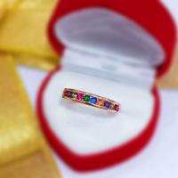 ราคา แหวนนพเก้าเศษนากแท้ แหวนผู้หญิง (29073435936)