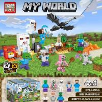 ราคา เลโก้มายคราฟ ตัวต่อมายคราฟ ชุดมังกรดำ 1 ชุด 8 กล่อง (8808291890)