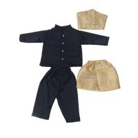 ราคา ชุดพื้นเมืองปัง ชุดพื้นเมืองเวสสุมาตรา/เสื้อผ้าเด็ก อากีควา/ชุดปาร์ตี้เด็ก (42864599224)