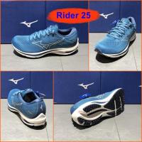 ราคา Mizuno Wave Rider 25 รองเท้าวิ่งออกกำลังกาย ยอดนิยม สีสวย นุ่มใส่สบายเท้า เบา น่าใช้ J1GC210314 (18500543272)