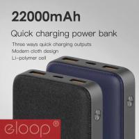 ราคา ORSEN By eloop E38 22,000 mAh QC.+PD แบตสำรอง (2345704640)