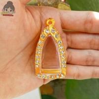 ราคา กรอบพระ กรอบพระชุบทอง | ใส่หลวงปู่ทวด ทรงเตารีดพิมพ์ชลูดเนื้อว่าน | กว้าง2.0*สูง3.5ซม.(ขนาดจอกระจก) (22020880893)