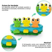 ราคา Brinquedo musical sapos - bop & giggle frogs - bright starts (27224661134)