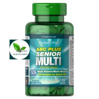 ราคา Puritan's Pride ABC Plus Senior Multivitamin Multi-Mineral Formula / 120 Caplets (1832873159)