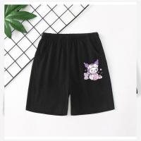 ราคา 2025 Girls Kuromi My Melody Cinnamoroll กางเกงขาสั้นน่ารัก Sanrio สไตล์ Sporty กางเกงห้าจุด (41908002161)
