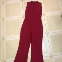 ราคา จั้มสูทแขนกุดสีแดง งานป้าย (7900962513)