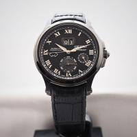 ราคา SEIKO Premier รุ่น SNP045P1 (ผู้ชาย) ระบบคีเนติก สแตนเลสรมดำ สายหนังดำ รับประกัน1ปี (20588878512)