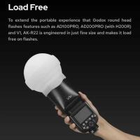ราคา Δ Godox Ak-R22 ซิลิโคน Ball V1 Ad100pro พิเศษ Flex Case กล้อง Strobe ขนาด (29663933775)