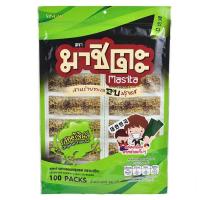 ราคา Masita มาชิตะ สาหร่าย ทะเล อบปรุงรส รส ออริจินัล 100 ชิ้น ในซอง รวมหนัก 38 กรัม (19801363461)