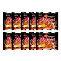 ราคา มาม่าเกาหลีแบบแห้งรสไก่สูตรเผ็ด Samyang Hot chicken Ramen 140g แพค 10 ซอง (309791086)