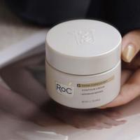 ราคา R ROC Contour Cream Retinol Volumizing Face Neck Cream 48g คอป้องกัน Moisturizing คอเส้น Lifting Firming 8cc (42114783888)
