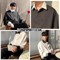 ราคา เสื้อเชิ้ตแขนยาว เสื้อเชิ้ตสไตล์เกาหลี (3682080031)