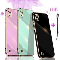 ราคา Samsung Galaxy A10 Traight Edge Electroplated เคสโทรศัพท์การ์ตูนสําหรับ Samsung Galaxy A10 เคสโทรศัพท์ (43666488715)
