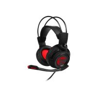 ราคา GAMING HEADSET (หูฟังเกมส์มิ่ง) MSI DS502 GAMIG (BLACK) } (29371014923)