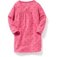 ราคา ชุดนอนเด็กผู้หญิง Old Navy ของแท้นําเข้าจาก US - Oldnavy Performance Fleece Sleep Gown - จุดสีชมพู (27872530164)