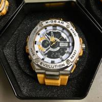 ราคา นาฬิกา x-gear แท้ สายเรซิน สีเหลือง (6906257940)