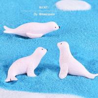 ราคา แมวน้ำ ตุ๊กตาจิ๋วตกแต่งสวน ตุ๊กตาแต่งกระถาง โมเดลแมวน้ำแต่งสวน (ชุด 3 แบบ) (6227946486)