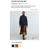 ราคา ส่งต่อกระโปรงพลีท Uniqlo (25767929127)