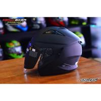 ราคา GAS Jet หมวกกันน็อค ครี่งใบ (Matt Black) (5619292036)