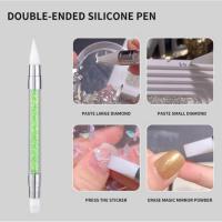 ราคา พู่กันหัวซิลิโคน พู่กันยาง ปากกาซิลิโคน 2 หัว ใช้งานอเนกประสงค์ (27726784503)