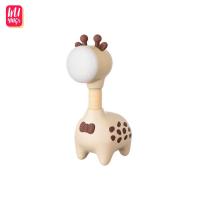 ราคา WY ยีราฟ โคมไฟตั้งโต๊ะลายการ์ตูน ชาร์จใหม่ได้ โคมไฟตั้งโต๊ะ LED โคมไฟการ์ตูน โคมไฟอ่านหนังสือ Lamp (25135110592)