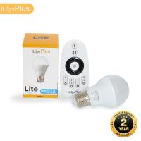 ราคา [ส่งไว ใช้นาน มอก.] iLightPlus หลอดไฟ LED รุ่น Lite Cool (6W) 1 หลอดพร้อมรีโมท 1 ตัว - แสงสีขาวคูลไวท์ (2661747158)