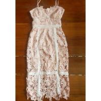 ราคา เดรสสีชมพูกะปิป้ายRoseLaniมือ2 (20633806041)