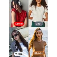 ราคา (พร้อมส่ง) Mitr basic t-shirt มือ1 ของแท้ เสื้อยืด ของใหม่ (29169935064)