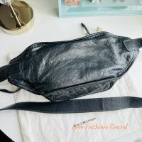 ราคา ,ผ่อน0%มือสอง คาดอก Balenciaga Neo Lift คาดอก คาดเอว สีดำ Black urif (26671662513)