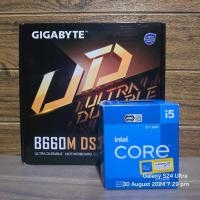 ราคา CPU INTEL CORE I5 12400F + GIGABYTE B660M DS3H DDR4 (LGA 1700) (MICRO-ATX) มือ2 (ครบกล่อง) ใช้งานปกติมีประกันศูนย์ไทย (26359781592)