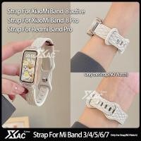 ราคา สายรัดสําหรับ XiaoMi Band 8activeสําหรับXiaomi Band 8 ProรูปแบบหนังสายรัดซิลิโคนสําหรับRedmi Band Pro (28466754296)