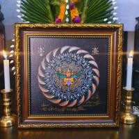 ราคา มหายันต์พญาครุฑทศทิศ รุ่นเศรษฐีนะชาลีติ ขนาด20×24ซม. (9215653630)