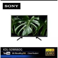 ราคา SONY 50 นี้ว BRAVIA LED TV รุ่น 50W660G KDL-50W660G (Full HD, Smart TV) (9886872955)