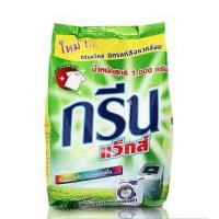 ราคา 1*1000 กรัม * กรีนแวกส์ ผงซักฟอก สูตรเข้มข้น (14392868037)