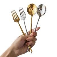 ราคา prd ช้อนส้อมสแตนเลส ช้อน&ส้อม เกาหลี สแตนเลสเกรดอาหาร 1คู่-ยาว 21cm แตนเลสตัน ช้อนซุป (26554576034)