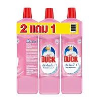 ราคา น้ำยาทำความสะอาดห้องน้ำ เป็ด ชมพู 900 มล. แพ็ก2แถม1 (25005716310)