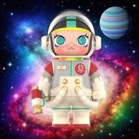 ราคา [secret] POPMART MOLLY MEGA SPACE100% Anniversary Series Mystery Box เครื่องประดับของขวัญอินเทรนด์ (29289685310)