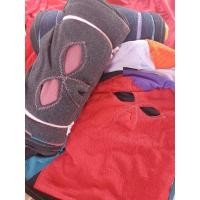 ราคา หมวกโม่งลิง ผ้าคลุมหน้ากันuv หมวกโม่งกันแดด1มัด10ใบ (23258090342)