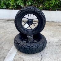ราคา ล้อแม็ก+ยางเเดิม honda monkey/msx/grom 120/80 130/80 ขอบ12 (23671698546)