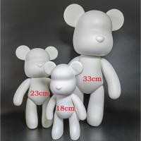 ราคา RexTT18cm 22cm 23cm 33CM bear Fluid painting acrylic paint violent bear It is recommended to use with fluid pigments (23919035630)