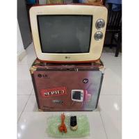 ราคา LG Retro CRT TV 14 inches Orange color box set (29681206812)