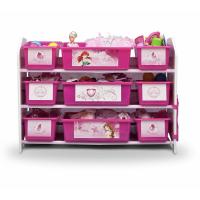 ราคา ชั้นเก็บของเด็ก กระบะพลาสติก 9 ช่อง ลายเจ้าหญิงดิสนี่ย์ Delta Children Disney Princess Deluxe 9 Bin Plastic Organizer (679267695)